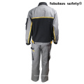 hotsale CVC oil water resistant fireproof jacket& pants for mining oil indusrty